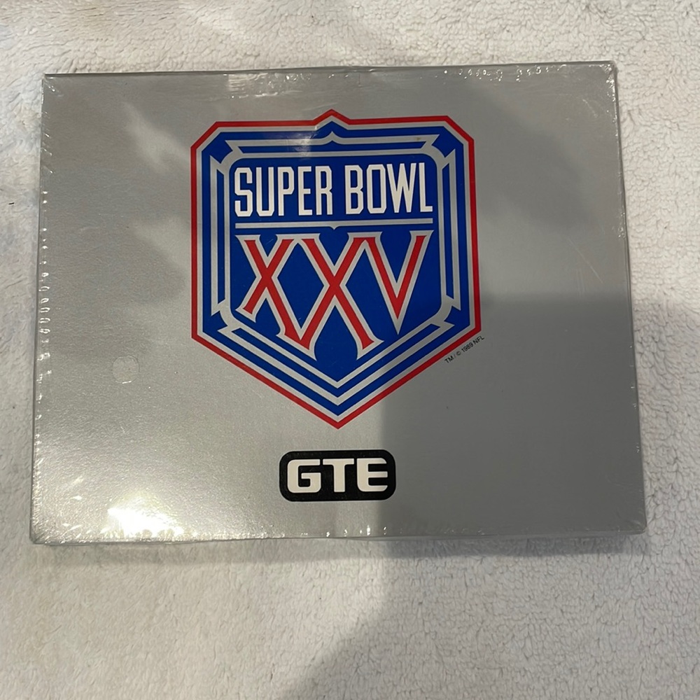 Super Bowl 25 Collectible Theme Art Cards